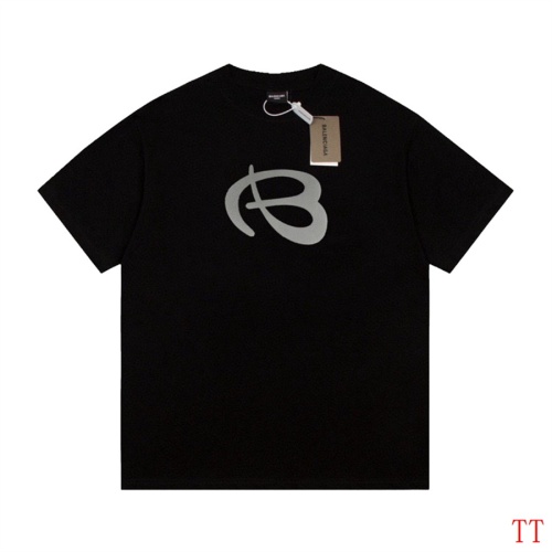 Balenciaga T-Shirts Short Sleeved For Men #1200749 $27.00 USD, Wholesale Replica Balenciaga T-Shirts