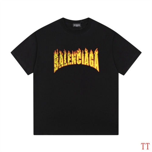 Balenciaga T-Shirts Short Sleeved For Men #1200751 $27.00 USD, Wholesale Replica Balenciaga T-Shirts