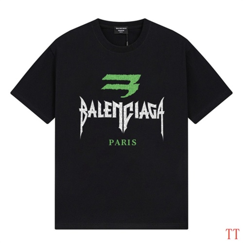 Balenciaga T-Shirts Short Sleeved For Men #1200762 $27.00 USD, Wholesale Replica Balenciaga T-Shirts