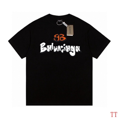 Balenciaga T-Shirts Short Sleeved For Men #1200771 $27.00 USD, Wholesale Replica Balenciaga T-Shirts