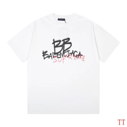 Balenciaga T-Shirts Short Sleeved For Men #1200774 $27.00 USD, Wholesale Replica Balenciaga T-Shirts