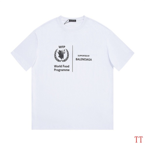 Balenciaga T-Shirts Short Sleeved For Men #1200776 $27.00 USD, Wholesale Replica Balenciaga T-Shirts