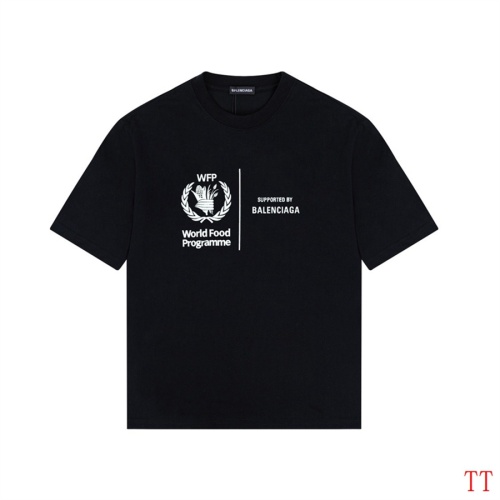 Balenciaga T-Shirts Short Sleeved For Men #1200777 $27.00 USD, Wholesale Replica Balenciaga T-Shirts