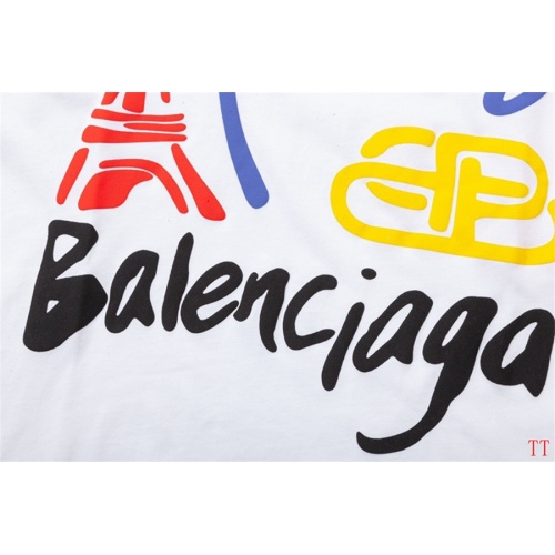 Replica Balenciaga T-Shirts Short Sleeved For Men #1200786 $27.00 USD for Wholesale
