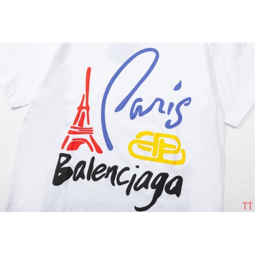 Replica Balenciaga T-Shirts Short Sleeved For Men #1200786 $27.00 USD for Wholesale