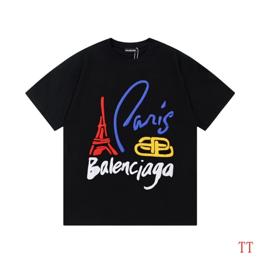 Balenciaga T-Shirts Short Sleeved For Men #1200787 $27.00 USD, Wholesale Replica Balenciaga T-Shirts