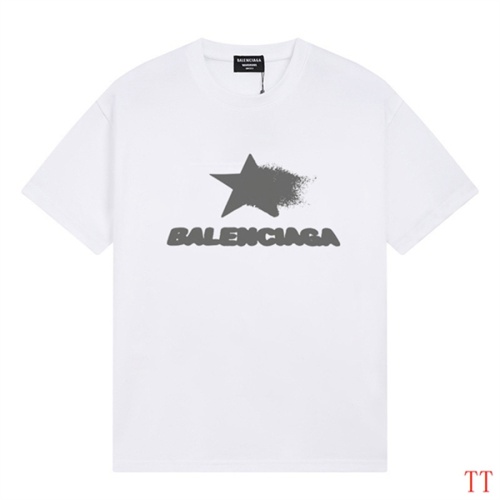 Balenciaga T-Shirts Short Sleeved For Men #1200798 $27.00 USD, Wholesale Replica Balenciaga T-Shirts