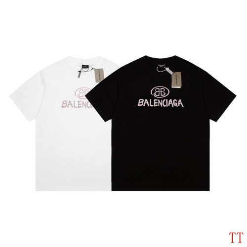 Replica Balenciaga T-Shirts Short Sleeved For Men #1200800 $27.00 USD for Wholesale