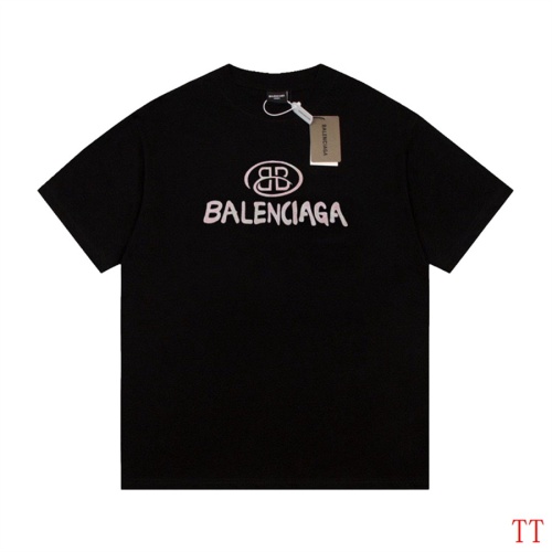 Balenciaga T-Shirts Short Sleeved For Men #1200801 $27.00 USD, Wholesale Replica Balenciaga T-Shirts