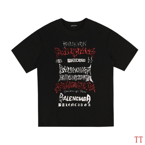 Balenciaga T-Shirts Short Sleeved For Men #1200811 $27.00 USD, Wholesale Replica Balenciaga T-Shirts