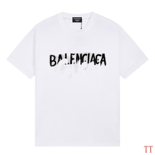Balenciaga T-Shirts Short Sleeved For Men #1200812 $27.00 USD, Wholesale Replica Balenciaga T-Shirts