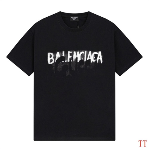 Balenciaga T-Shirts Short Sleeved For Men #1200813 $27.00 USD, Wholesale Replica Balenciaga T-Shirts