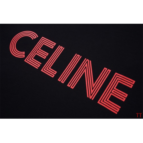 Replica Celine T-Shirts Short Sleeved For Unisex #1200817 $32.00 USD for Wholesale