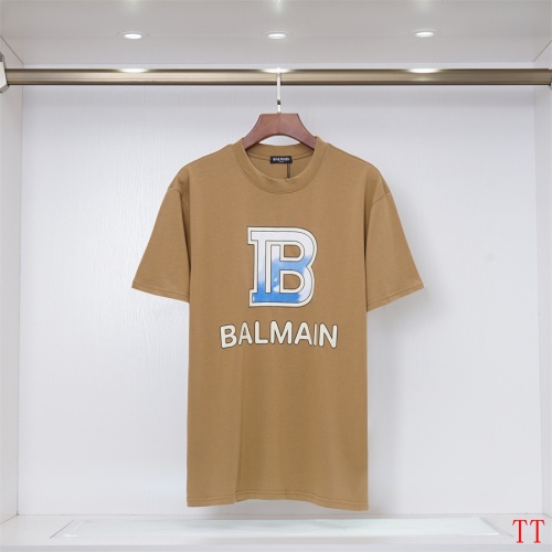 Balmain T-Shirts Short Sleeved For Unisex #1200821