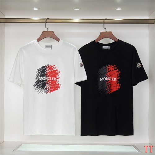 Replica Moncler T-Shirts Short Sleeved For Unisex #1200867 $32.00 USD for Wholesale