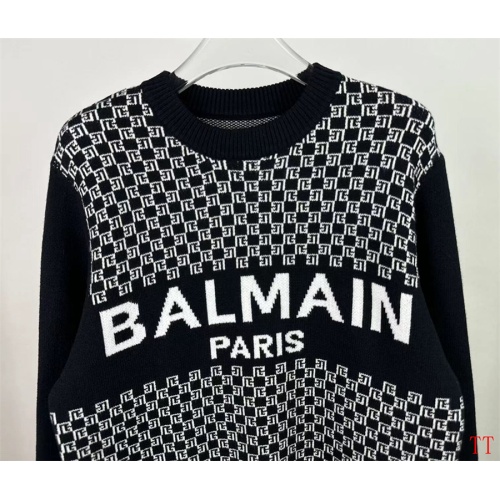 Replica Balmain Sweaters Long Sleeved For Unisex #1200896 $52.00 USD for Wholesale