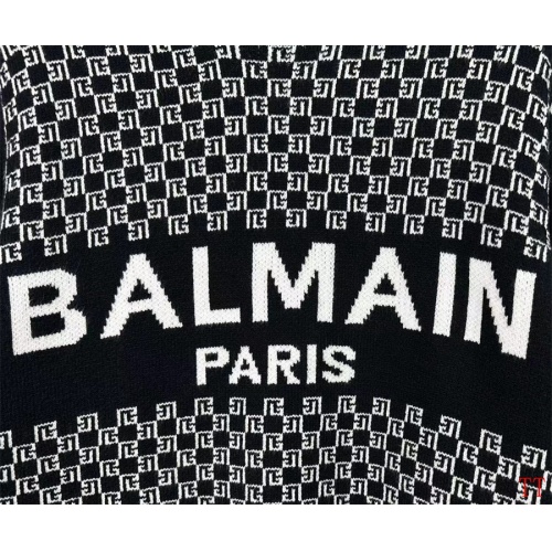 Replica Balmain Sweaters Long Sleeved For Unisex #1200896 $52.00 USD for Wholesale