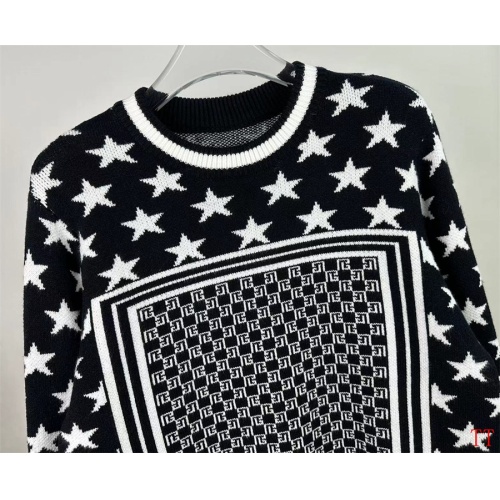 Replica Balmain Sweaters Long Sleeved For Unisex #1200897 $52.00 USD for Wholesale