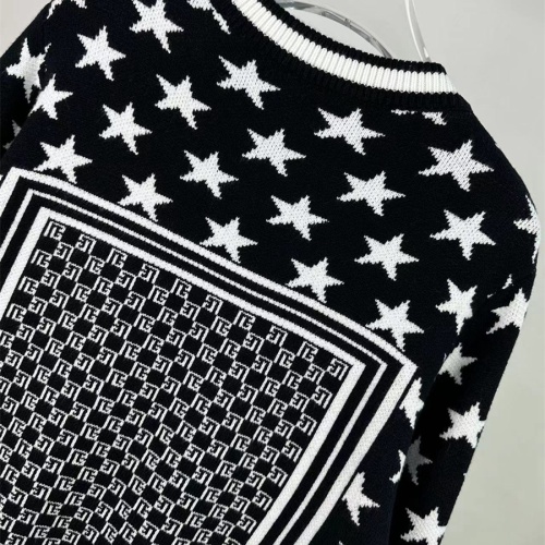 Replica Balmain Sweaters Long Sleeved For Unisex #1200897 $52.00 USD for Wholesale