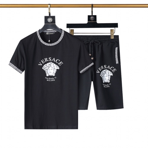 Versace Tracksuits Short Sleeved For Men #1200945 $45.00 USD, Wholesale Replica Versace Tracksuits