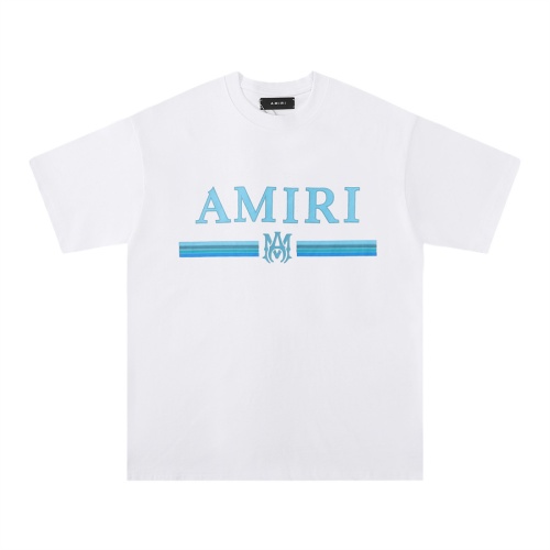 Amiri T-Shirts Short Sleeved For Unisex #1200963 $27.00 USD, Wholesale Replica Amiri T-Shirts