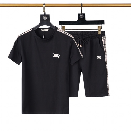 Burberry Tracksuits Short Sleeved For Men #1200968 $45.00 USD, Wholesale Replica Burberry Tracksuits