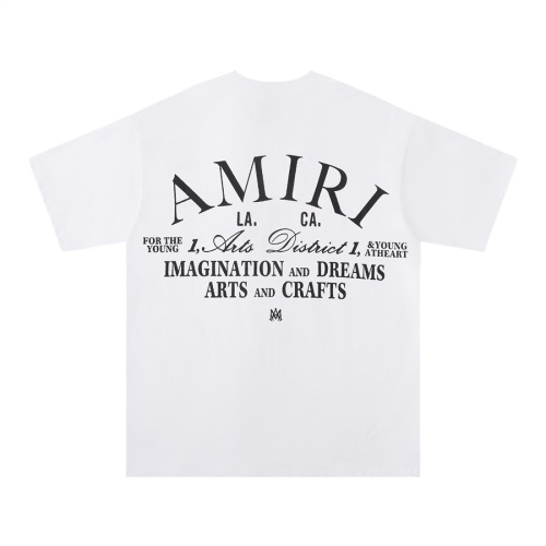 Amiri T-Shirts Short Sleeved For Unisex #1200983 $27.00 USD, Wholesale Replica Amiri T-Shirts