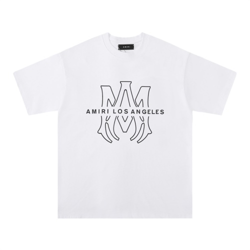 Amiri T-Shirts Short Sleeved For Unisex #1200987 $27.00 USD, Wholesale Replica Amiri T-Shirts