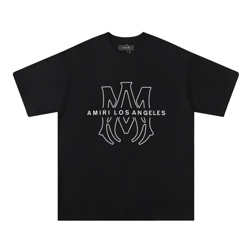 Amiri T-Shirts Short Sleeved For Unisex #1200988 $27.00 USD, Wholesale Replica Amiri T-Shirts