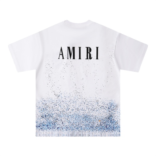 Replica Amiri T-Shirts Short Sleeved For Unisex #1200994 $29.00 USD for Wholesale