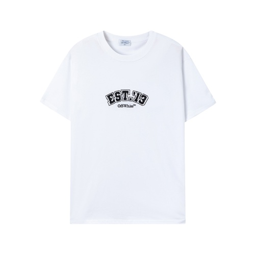 Replica Off-White T-Shirts Short Sleeved For Unisex #1201012 $32.00 USD for Wholesale