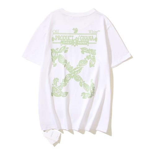 Off-White T-Shirts Short Sleeved For Unisex #1201014 $29.00 USD, Wholesale Replica Off-White T-Shirts