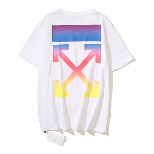 Off-White T-Shirts Short Sleeved For Unisex #1201016 $29.00 USD, Wholesale Replica Off-White T-Shirts