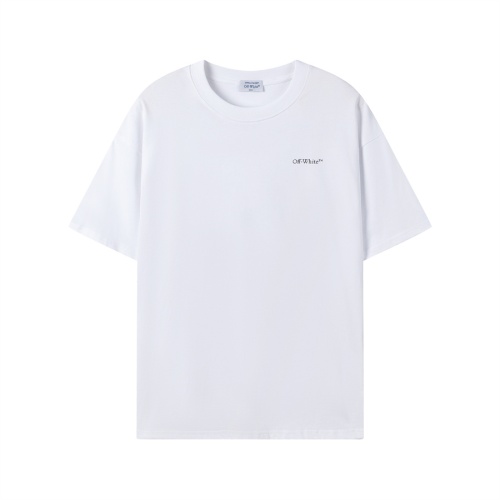 Replica Off-White T-Shirts Short Sleeved For Unisex #1201020 $29.00 USD for Wholesale