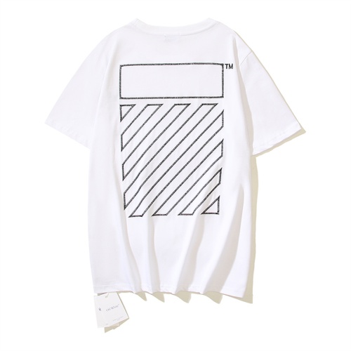 Off-White T-Shirts Short Sleeved For Unisex #1201036 $29.00 USD, Wholesale Replica Off-White T-Shirts