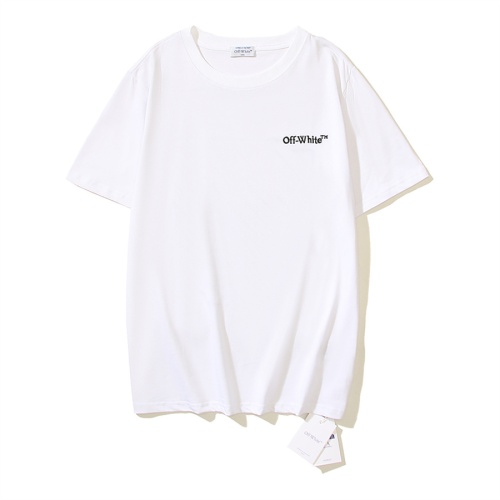 Replica Off-White T-Shirts Short Sleeved For Unisex #1201036 $29.00 USD for Wholesale