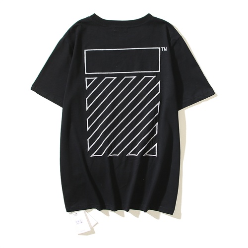 Off-White T-Shirts Short Sleeved For Unisex #1201037 $29.00 USD, Wholesale Replica Off-White T-Shirts