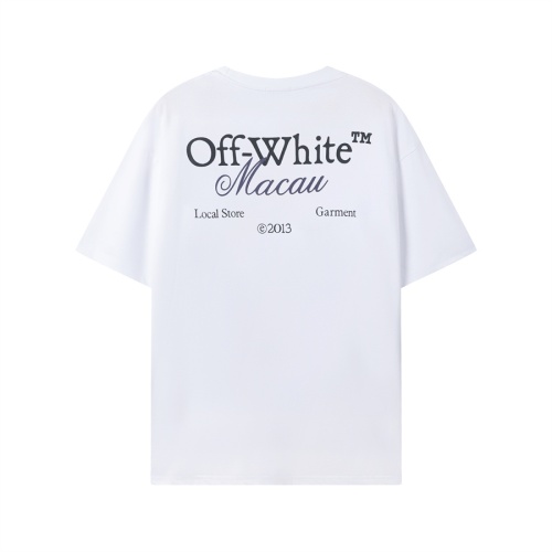 Off-White T-Shirts Short Sleeved For Unisex #1201054