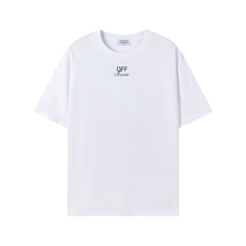 Replica Off-White T-Shirts Short Sleeved For Unisex #1201054 $29.00 USD for Wholesale