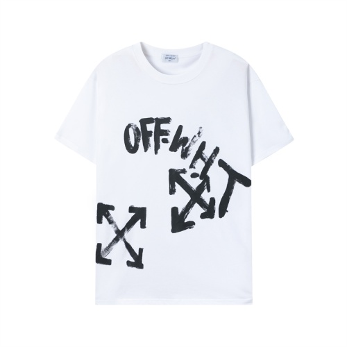 Off-White T-Shirts Short Sleeved For Unisex #1201057 $29.00 USD, Wholesale Replica Off-White T-Shirts
