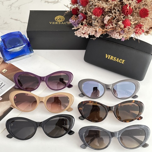 Replica Versace AAA Quality Sunglasses #1201081 $60.00 USD for Wholesale
