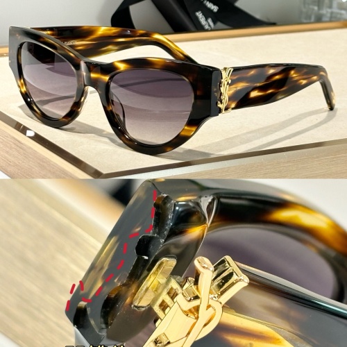 Yves Saint Laurent YSL AAA Quality Sunglasses #1201093 $68.00 USD, Wholesale Replica Yves Saint Laurent YSL AAA Quality Sunglasses