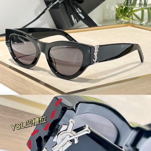Yves Saint Laurent YSL AAA Quality Sunglasses #1201094 $68.00 USD, Wholesale Replica Yves Saint Laurent YSL AAA Quality Sunglasses