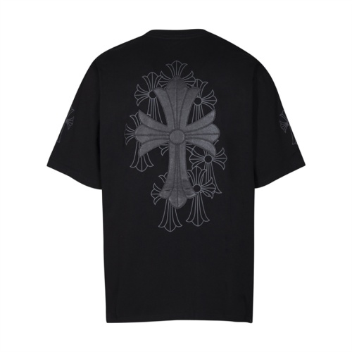 Chrome Hearts T-Shirts Short Sleeved For Unisex #1201105 $34.00 USD, Wholesale Replica Chrome Hearts T-Shirts