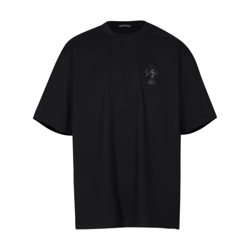Replica Chrome Hearts T-Shirts Short Sleeved For Unisex #1201105 $34.00 USD for Wholesale