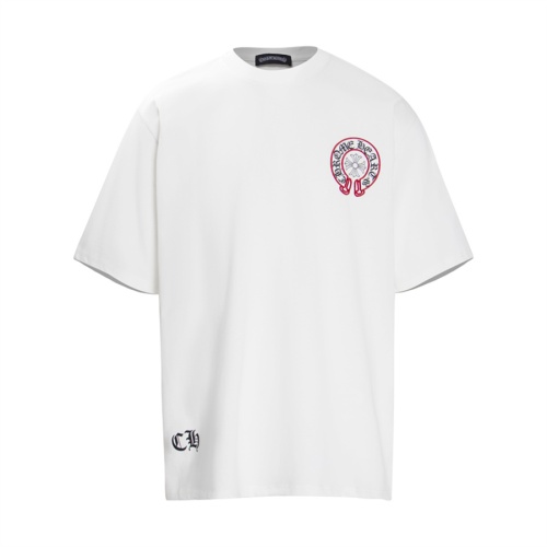 Replica Chrome Hearts T-Shirts Short Sleeved For Unisex #1201128 $32.00 USD for Wholesale