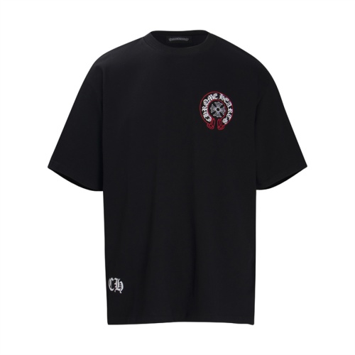 Replica Chrome Hearts T-Shirts Short Sleeved For Unisex #1201129 $32.00 USD for Wholesale