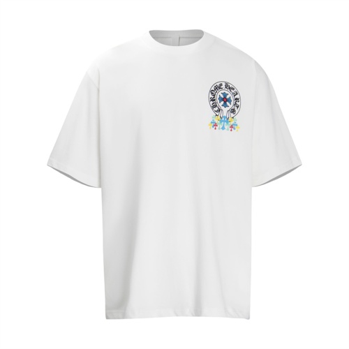 Replica Chrome Hearts T-Shirts Short Sleeved For Unisex #1201132 $32.00 USD for Wholesale