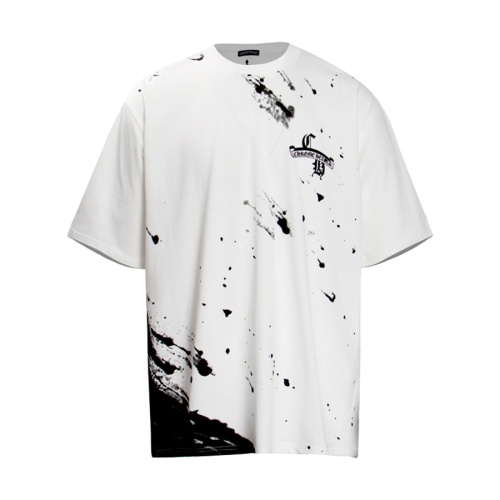 Replica Chrome Hearts T-Shirts Short Sleeved For Unisex #1201134 $32.00 USD for Wholesale