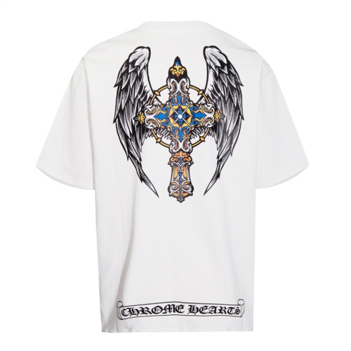 Chrome Hearts T-Shirts Short Sleeved For Unisex #1201136 $32.00 USD, Wholesale Replica Chrome Hearts T-Shirts